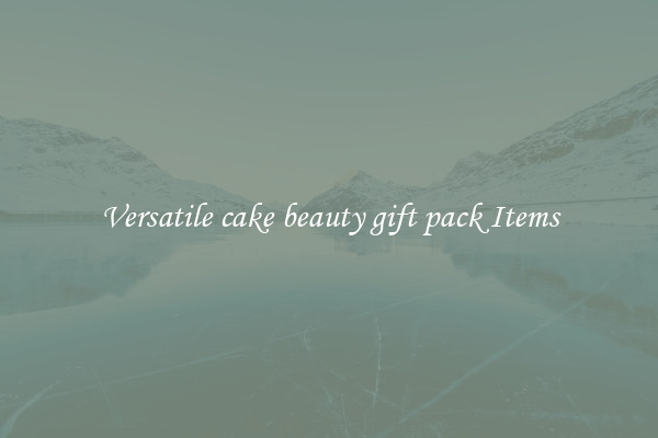 Versatile cake beauty gift pack Items